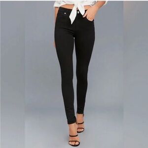 Agolde Sophie Mid Rise Ankle Skinny Denim Jean Black Women’s size 27